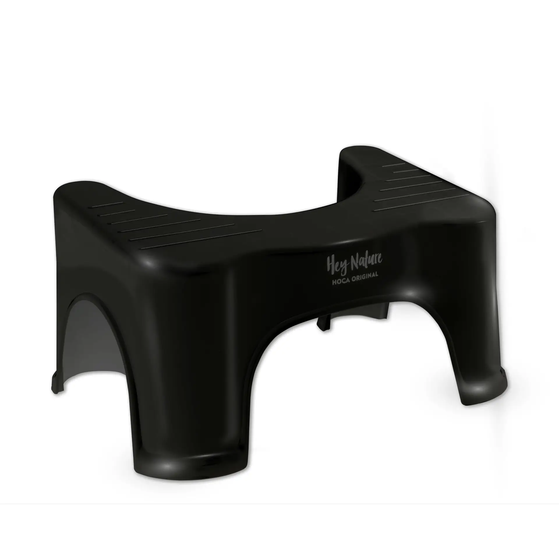 Toilettenhocker in schwarz - HOCA Original Black