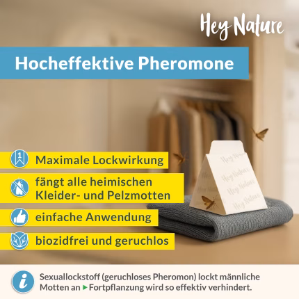 Vorteile der Kleidermottenfalle
