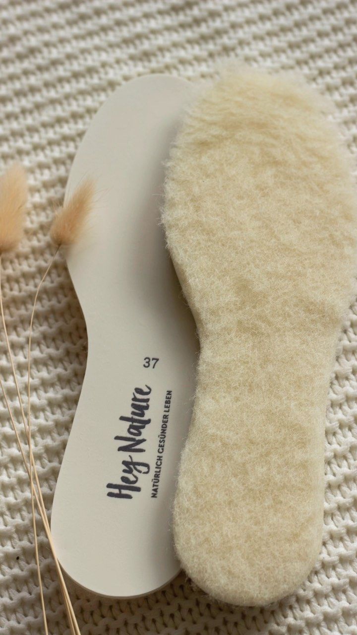 Einlegesohlen aus Lammwolle