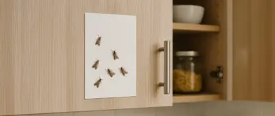 Klebefalle für Lebensmittelmotten - Mottenfalle in Küche