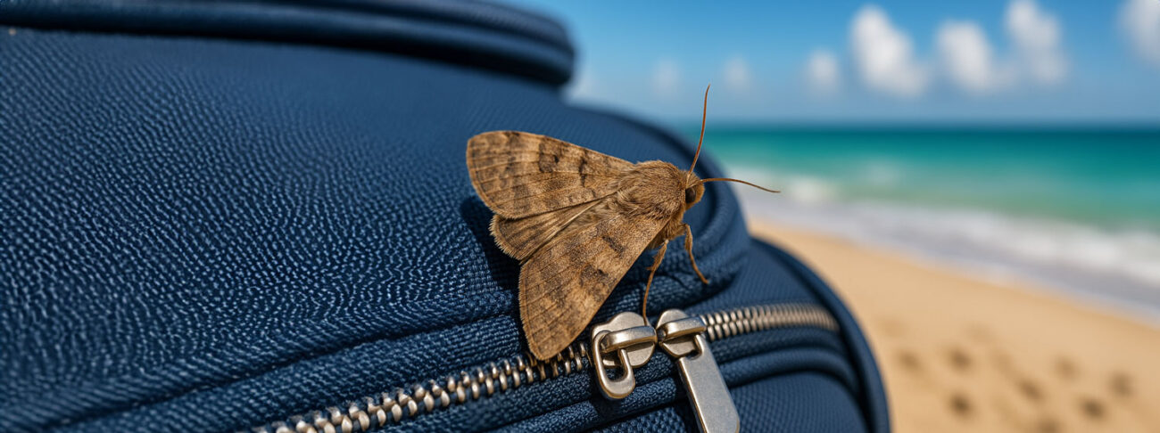 Motten durch Urlaub und Reise