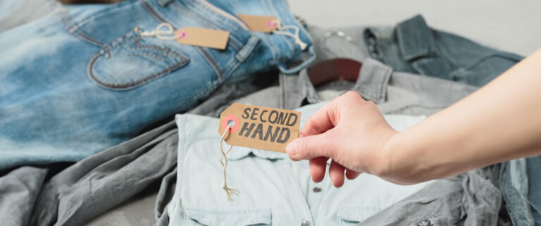 Motten in Second Hand Kleidung