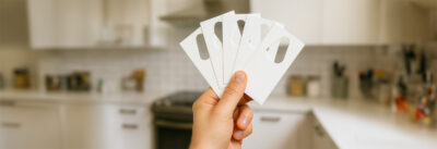 Anwendungsfehler bei Schlupfwespen - Karten in der Hand