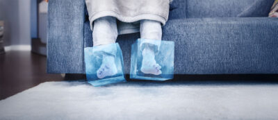 Immer kalte Füße - Füße sind eiskalt