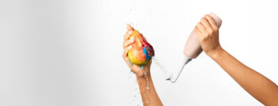Po Dusche in der Anwendung